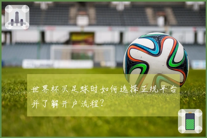 世界杯买足球时如何选择正规平台并了解开户流程？